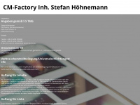 cm-factory.de Webseite Vorschau