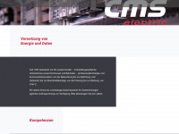 cms-electric.de Webseite Vorschau