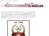 c-mueller.biz Webseite Vorschau