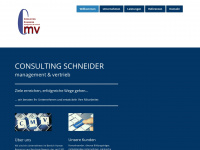 cmv-schneider.de Webseite Vorschau