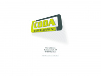 coda-entertainment.de Webseite Vorschau