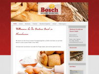 baeckerei-bosch.de Webseite Vorschau