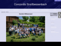 concordia-strassbessenbach.de Webseite Vorschau