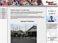 radsport-riedmann.de Webseite Vorschau