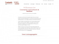 constantis.de Webseite Vorschau