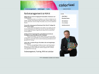colortaxi.de Webseite Vorschau