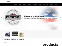 whirlwindusa.com Webseite Vorschau