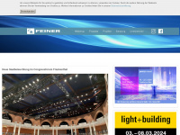 feiner-lichttechnik.de Webseite Vorschau