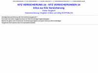 kfz-versicherung24.9aa.de Webseite Vorschau