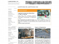 lagertechnik.com Webseite Vorschau