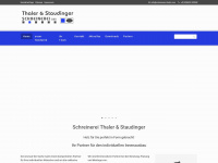 schreinerei-thaler.com Webseite Vorschau