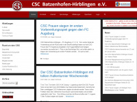 csc-intern.de Webseite Vorschau