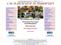 musik-hoelzl.de Webseite Vorschau