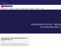 musikhaus-fuchs.at Webseite Vorschau