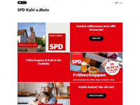 spd-kahl.de Webseite Vorschau