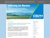 csu-muensing.de Webseite Vorschau