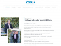 csu-stein.de Webseite Vorschau