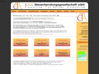 cta-steuer.com Webseite Vorschau
