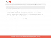 ctm-gmbh.com Webseite Vorschau
