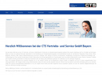 cts-bayern.de Webseite Vorschau