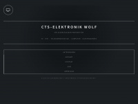 cts-elektronik-wolf.de Webseite Vorschau