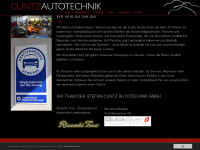 cuntz-autotechnik.com Webseite Vorschau