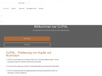cupal.de Webseite Vorschau