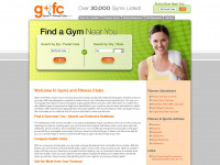 gymsandfitnessclubs.com Webseite Vorschau