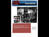 hertha-music.de Webseite Vorschau