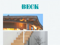 beck-holzbau.de Webseite Vorschau