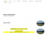 dackelklub-wendelstein.de Webseite Vorschau