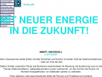 elektro-schiller.at Webseite Vorschau