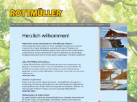 rottmueller-holzbau.de Webseite Vorschau