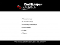 daffinger.de Webseite Vorschau