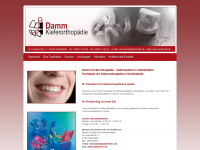 damm-kfo.de Webseite Vorschau