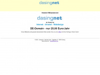 dasing.net Webseite Vorschau