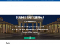 berliner-dialyseseminar.de Webseite Vorschau