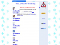 avalanche-center.org Webseite Vorschau