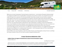 dcc-campingreisen.de Webseite Vorschau