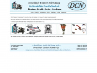 dcn-kompressoren.de Webseite Vorschau