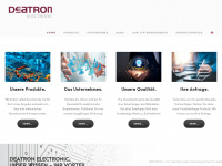 deatron.de Webseite Vorschau