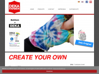 deka-farben.de Webseite Vorschau