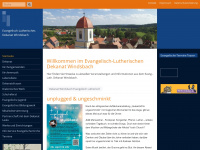 dekanat-windsbach.de Webseite Vorschau