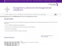 heilsbronn-evangelisch.de Webseite Vorschau