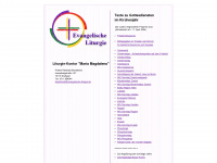 evangelische-liturgie.de Webseite Vorschau