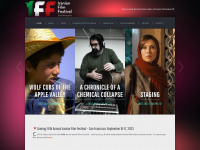 iranianfilmfestival.org Webseite Vorschau