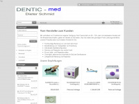 dentic-direct.com Webseite Vorschau