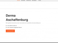 derma-aschaffenburg.de Webseite Vorschau