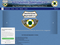 koeche-bayerwald.de Webseite Vorschau