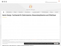 kamin-design.eu Webseite Vorschau